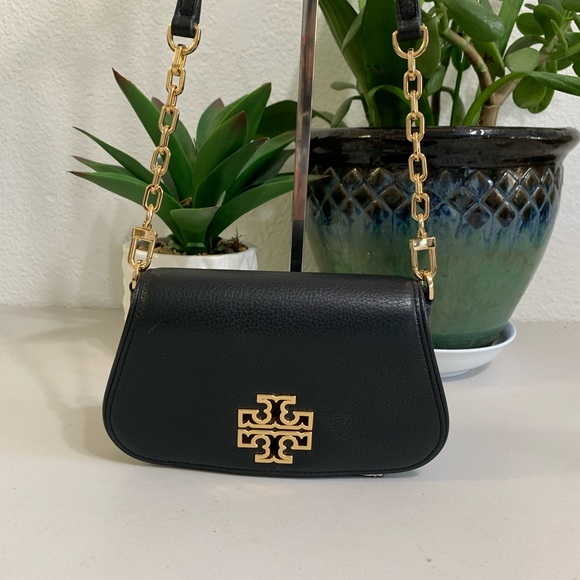 Tory Burch Handbags - 💕👜 Tory Burch Black Leather Crossbody Bag